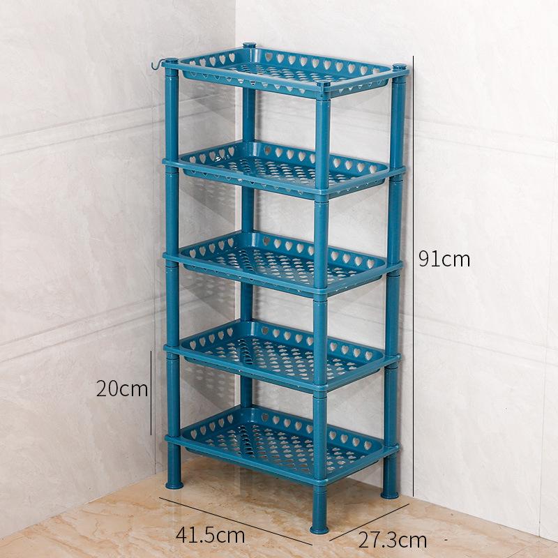 Multi-layer Storage Rack for Kitchen and Bathroom