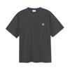 New MLB New York Yankees Basic Collection SS25 T Shirt Unisex Standard Charcoal Gray 3ATSB6153-50CGS