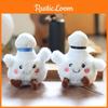 Plush Badminton Stuffed Keychain Backpack Pp Cotton Short Plush Gift For Teens