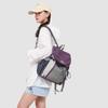 Outdoor Waterproof Backpack Color Block Women's Large Capacity Travel Backpack