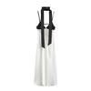 Summer European and American Women's Clothing Scarf Splicing Suspender Dress