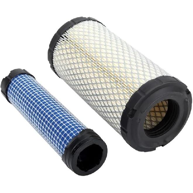 Air Filter Kit 6673752 & 6673753 Compatible with BOBCAT Compact Excavators 319 322 323 324 E08 E10 E10z E14 E16 E17 E17z E19 418 E20 E20z E25 E26