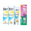 White Enzyme Golden Orange Toothpaste Set