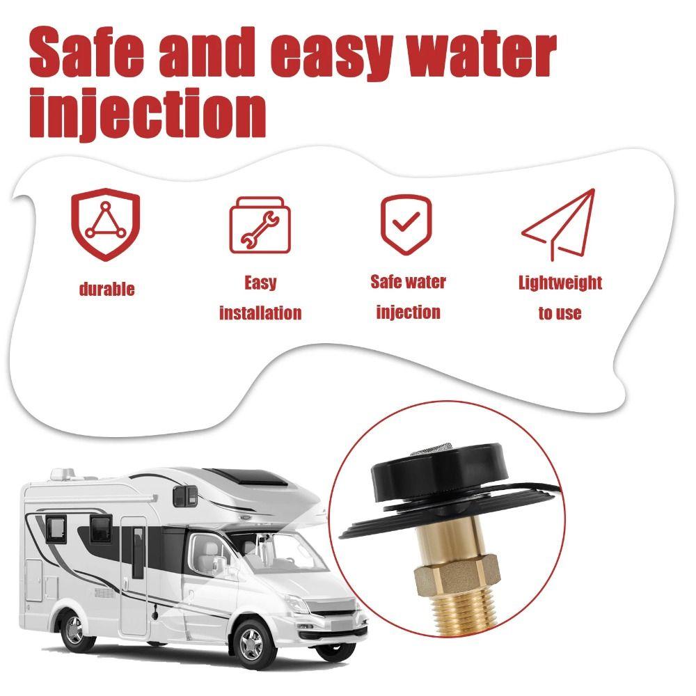 Durable RV City Water Inlet Connection RV Accessories Water Inlet Replacement Kit  Vehicle Parts