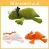 Weighted Dinosaur Plush Toy Doll Anak Patung Pillow For Kids Room Decor