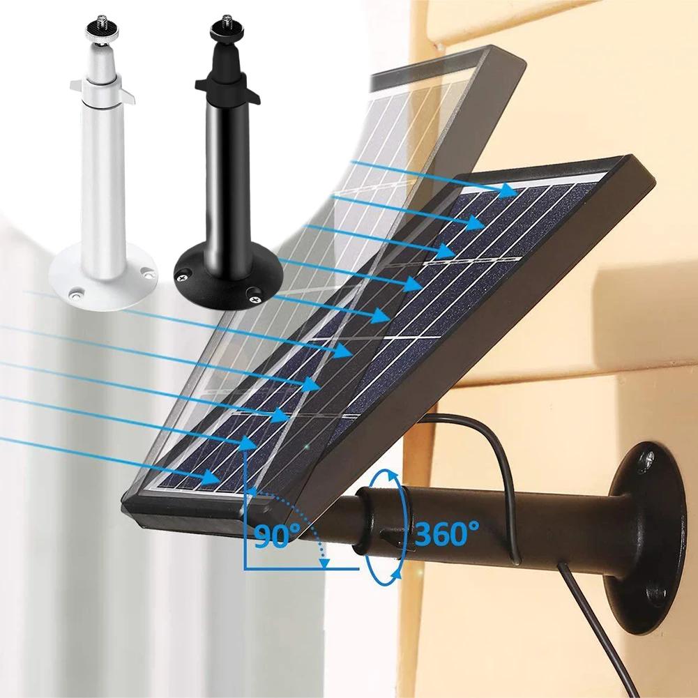 Outdoor Setup 15cm Adjustable Solar Bracket Adjustable Wall Mount Flexible Positioning Outdoor Monitoring Solution