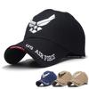 US Air Force V-Mark Stickerei Baseball Caps Frühling und Herbst Outdoor Verstellbare Freizeitmützen Sonnenschutzhut