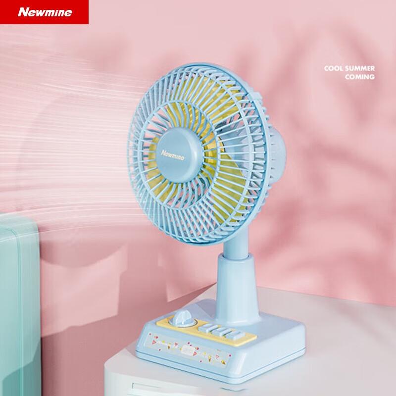 Newman Portable Oscillating Desktop Fan