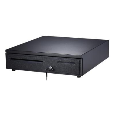 Heavy Duty Electronic Cash Drawer Box Case Storage 5 Bill 5 Coin Trays Check Entry Support Auto