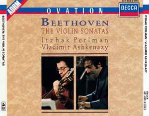 

CD BEETHOVEN, ITZHAK PERLMAN, VLADIMIR - The Violin Sonatas 4214532 Decca 2002 Japan Classical Used