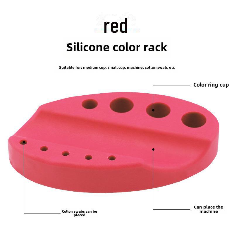 Large Semi-Permanent Tattoo Ring Cups & Eyelash Grafting Tool Set