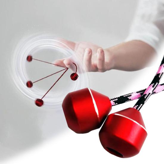 Giocattolo per Dita Allenatore di Destrezza delle Dita Coordinazione Occhio-Mano Compatto Portatile Lega di Alluminio Sollievo dallo Stress Giocattolo Fidget