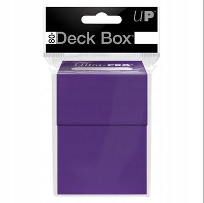 Ultra Pro Card Box: Purple Solid Deck Box
