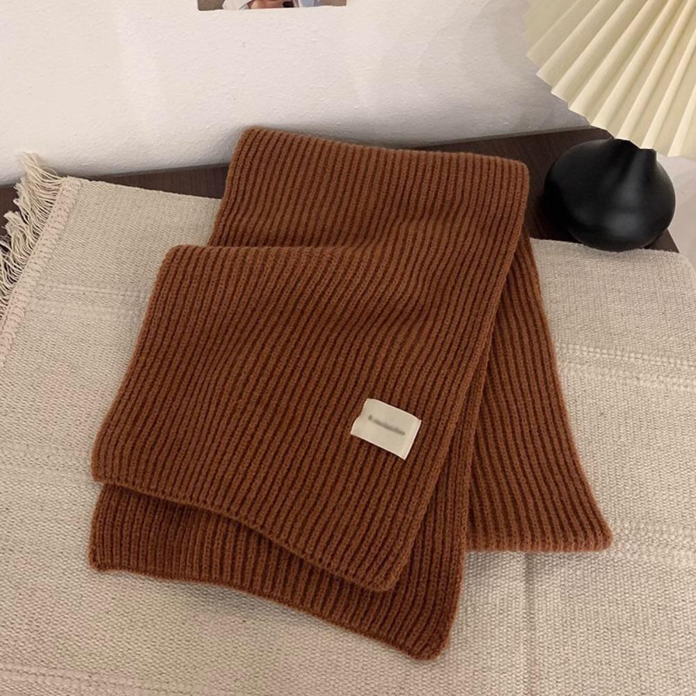 Windproof Warm Scarf Solid Color Thermal Neck Warmer New Skiing Motorcycle Scarf  Outdoor