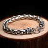 Dragon Bone Men's Stylish Retro Punk Woven Bracelet