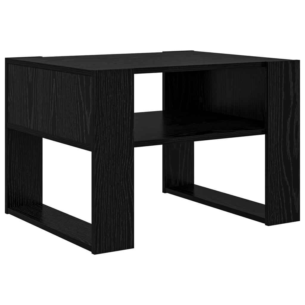 in black oak look 66 x 53 x 45 cm engineered wood