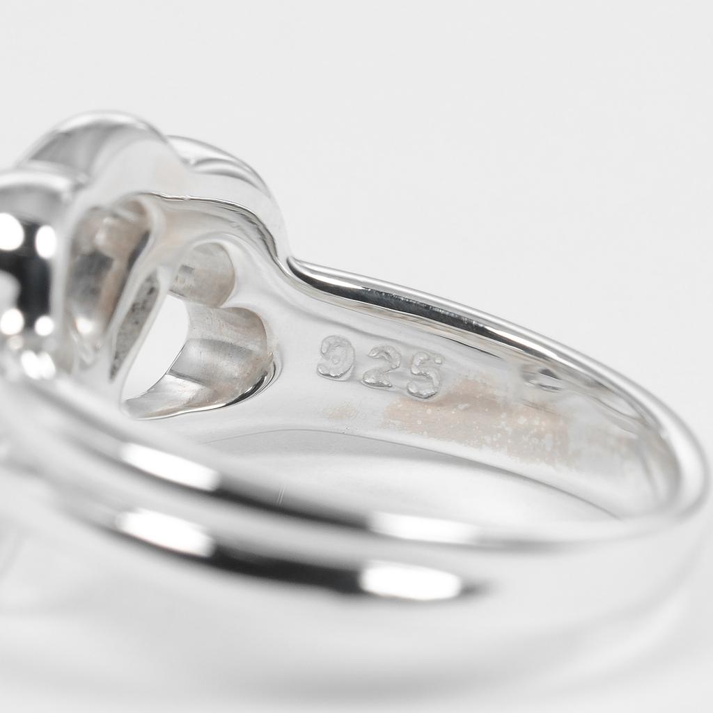 TIFFANY&Co. Dreifach-Herz-Ring Silber925 #4.1(US-Grösse) 3.55g Frauen Gebraucht