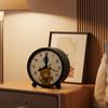 Silent Quite Tabletop Alarm Timer Cartoon Desk Clock Time Planning Clock  Desk Decoration