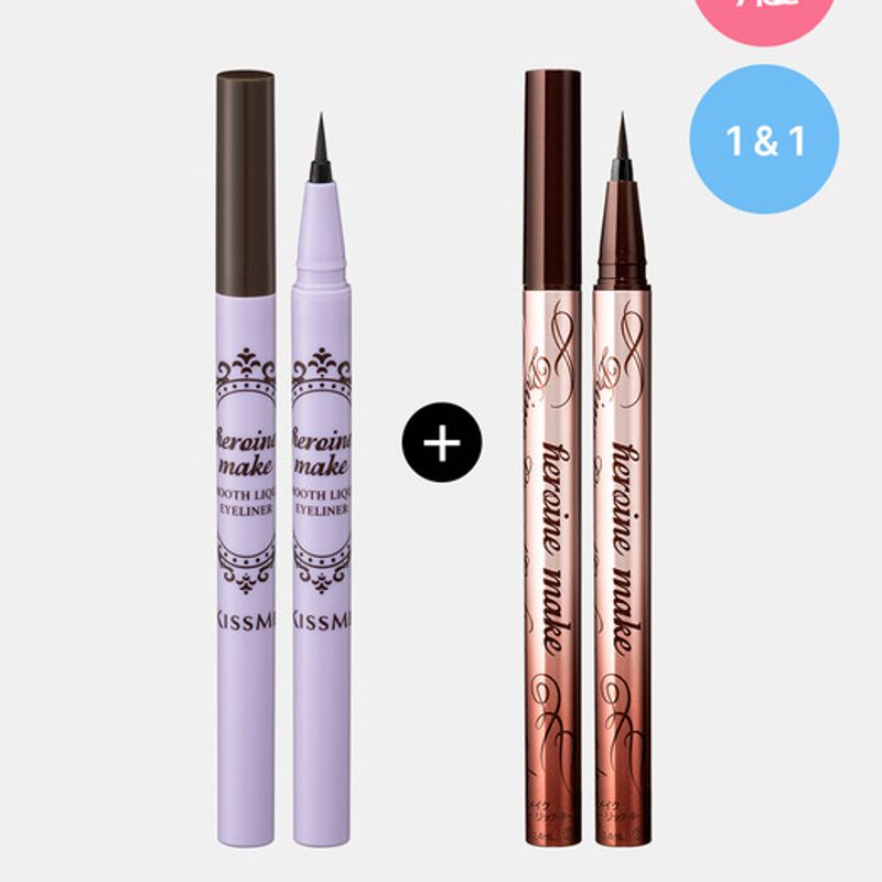 [Эксклюзив W Concept/1+1] 1 Подводка для глаз N + 1 Подводка Rich Keep 02 Brown (N)_03 Brown (RK)