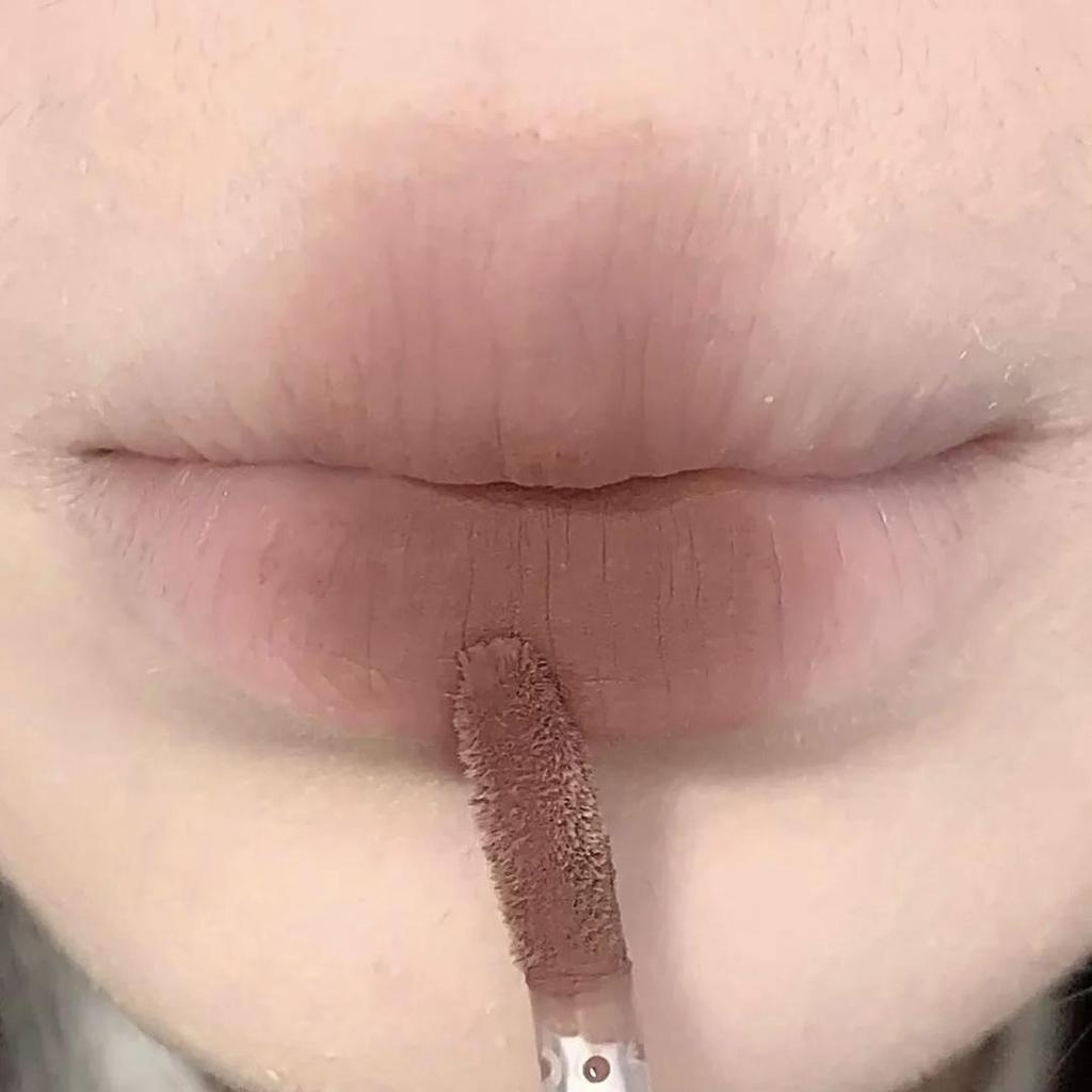 Brillo de Labios Mate de Terciopelo Tubo Plateado DIXI: Labial Blanqueador, Pigmentado, de Larga Duración, No Pegajoso.