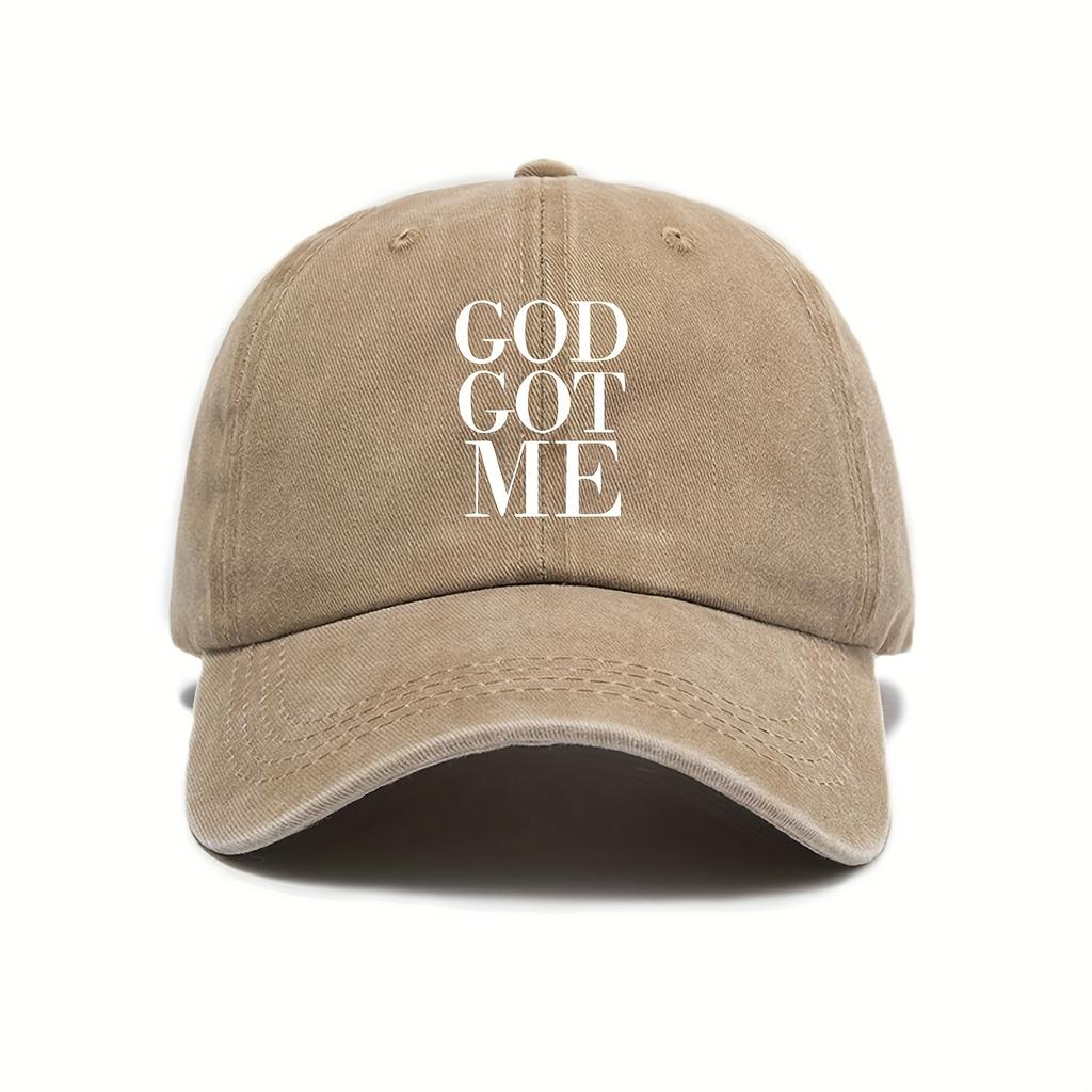 Letter printed baseball cap, retro style, spring and summer casual duck tongue hat for men and women in daily life