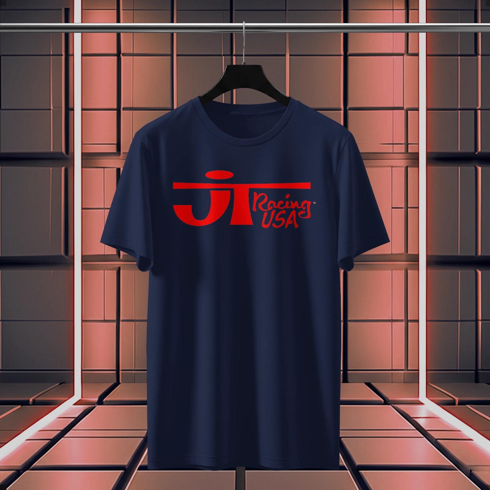 JT Racing USA Motocross logo funny T-Shirt Size S-5XL S