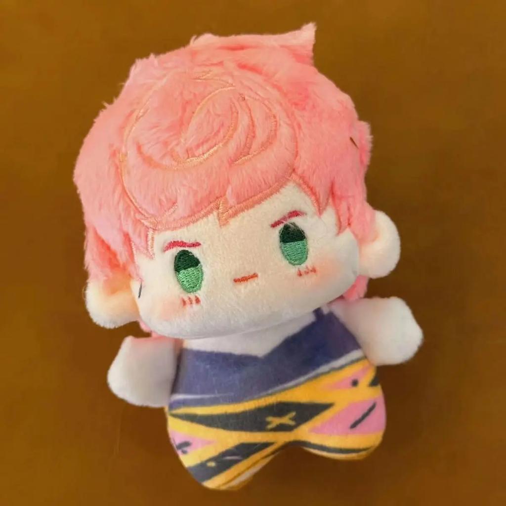 Anime Fans Gift Jojo Golden Wind Plush Keychain Kawaii Chibi Stuffed Doll Cute Jojo Plushie Bag Charm For Birthday Present