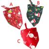 Christmas Pet Scarf Cat Dog Bandana Triangular Bandage Cat Dog Accessories