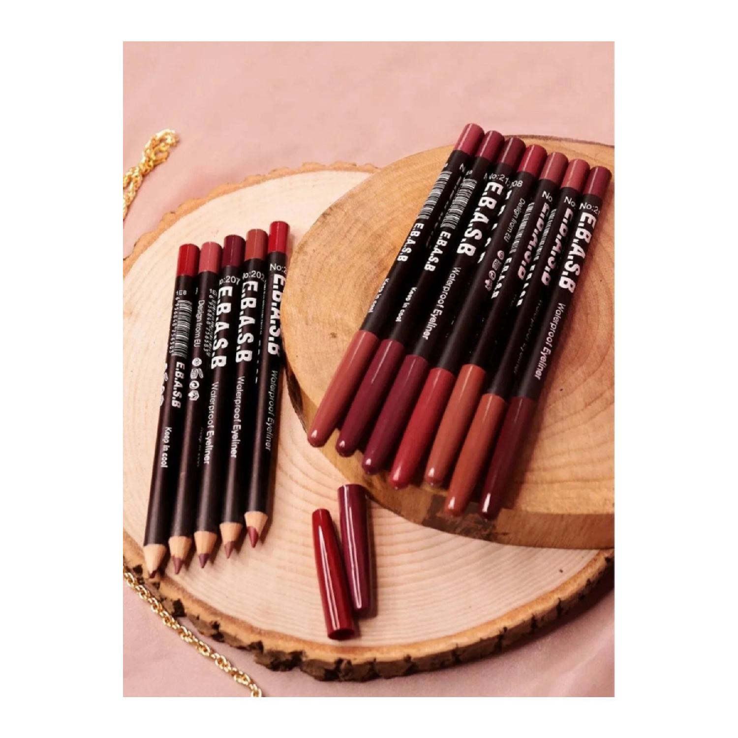 

Набор из 12 масляных цветных карандашей для губ