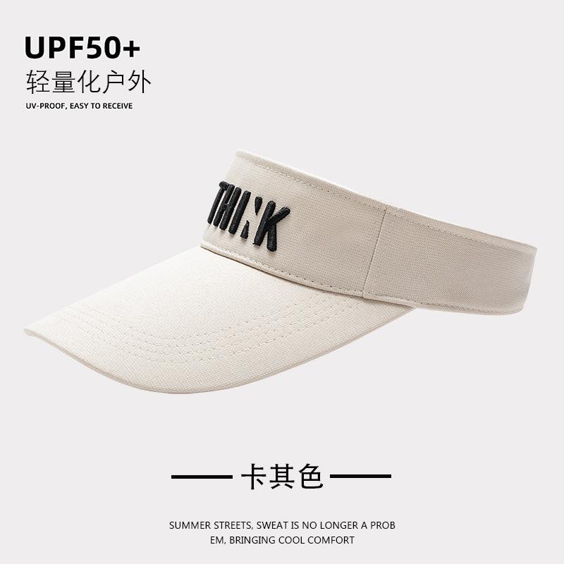 Sun Protection Cap with Enlarged Brim Sun Protection UV Protection Empty Top Outdoor Sports Sunshade Summer Empty Top Hat