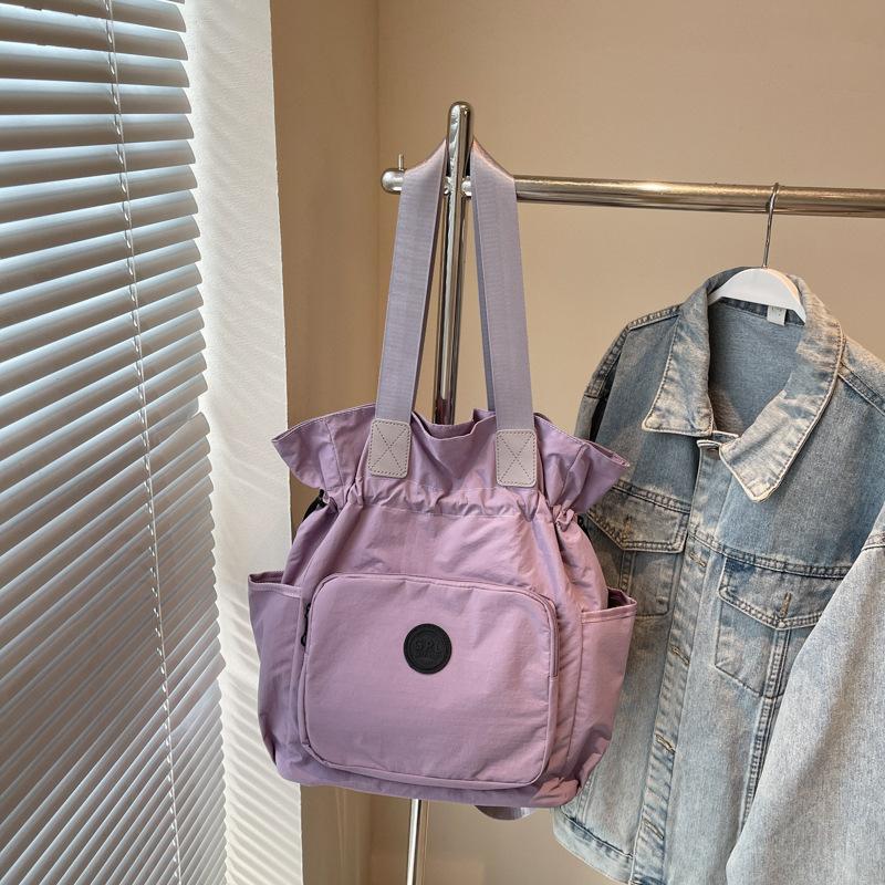 Large capacity backpack New summer versatile shoulder commuter tote bag Multifunctional casual backpack