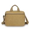 Classic Canvas Messenger Bag - Men's Crossbody Shoulder Tote for Work & Travel (Water Resistant Durable Handbag)
