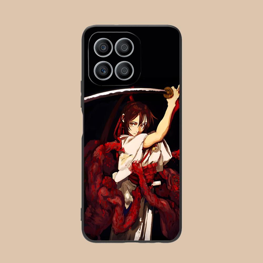 Hell's Paradise Sagiri Phone Case for Honor 90 80 70 60 50 30 20 10 9 8 7 Pro S SE Lite 5G Soft TPU Shockproof Cover