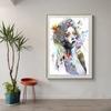 ZUVERLÄSSIGE Kunst Sexy Mädchen Abstrakte Poster Schmetterling Blume Feder Nordic Stil Leinwand Malerei Home Wand Für Wohnzimmer Kein Rahmen