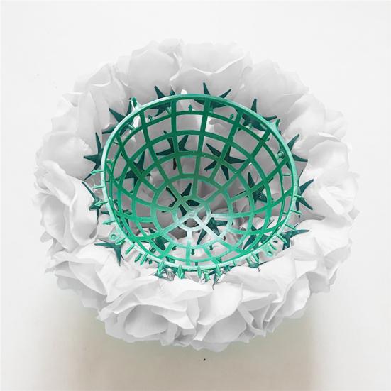 Falske roser ball Plastblomster ball Kunstige roser som ikke falmer for babyshower bryllupsdekorasjon