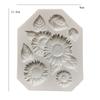 Tree Branches Sunflower Cake Silicone Molds Cupcake Fondant  Decorating  Chocolate Candy DIY Tools