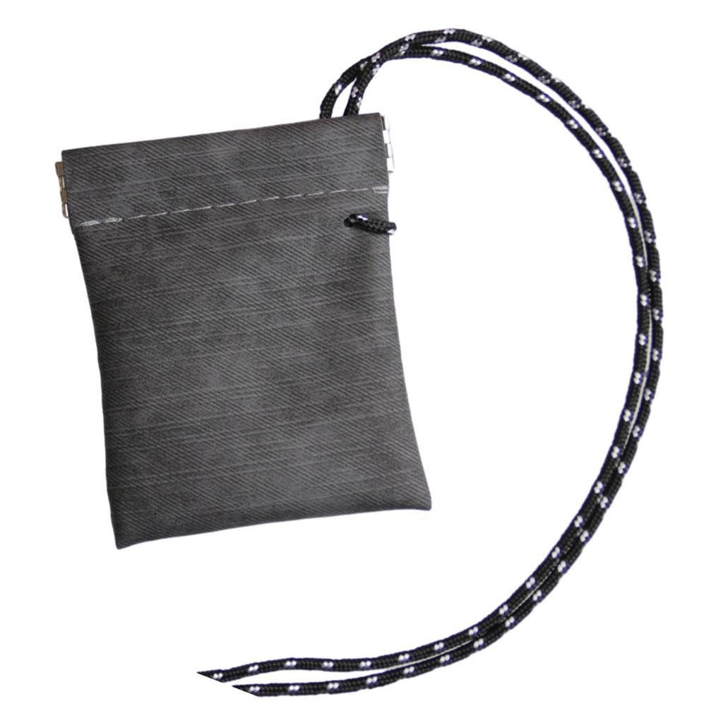 Hanging Neck Pouch Earbuds Bag with Neck Lanyard Mini Container Travel Neck