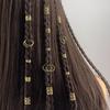 80 Stück/Set Gemischtes Haarringe Set Dreadlocks Perlen Haar Zopfringe Clips Dread Locks Haar Flechtmanschetten Dekoration/Zubehör