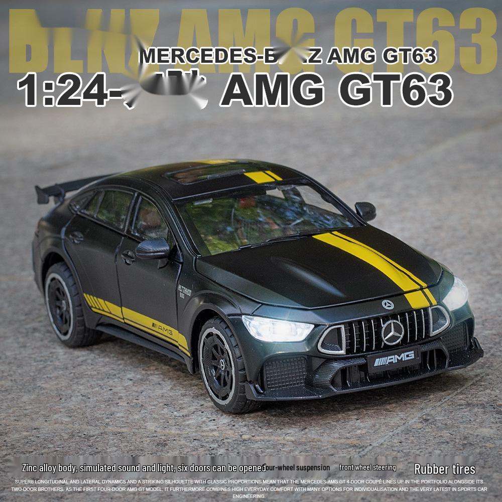 

1:24 Игрушечная машинка Mercedes-Benz AMG GT63 из сплава со звуком и светом
