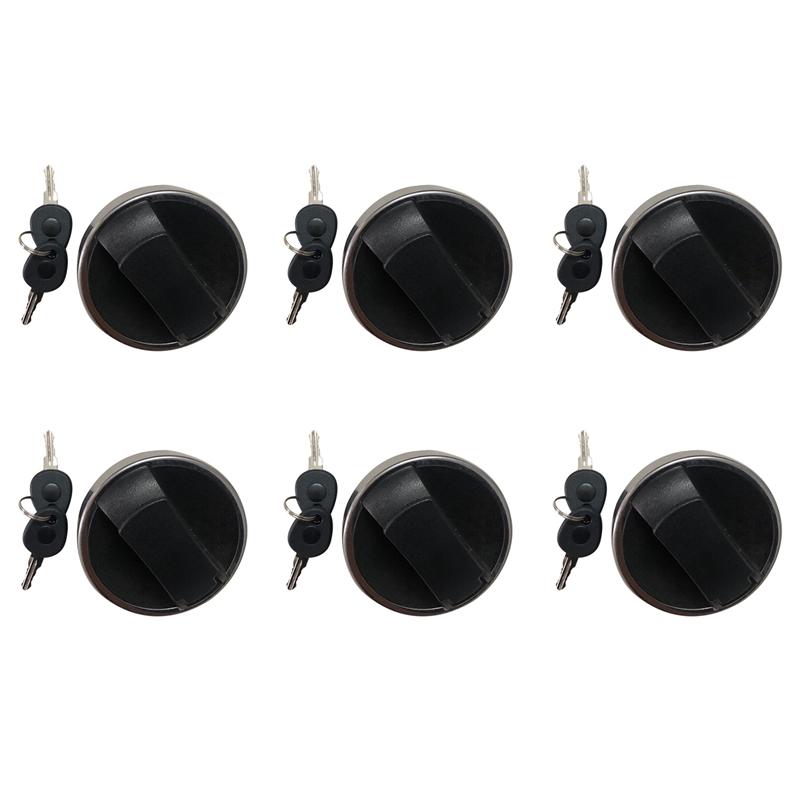 6X Fuel Tank Cover For Scania Truck Gas Cap With Lock Key 2993923 1402004 1481301 Automobiles Exterior Parts