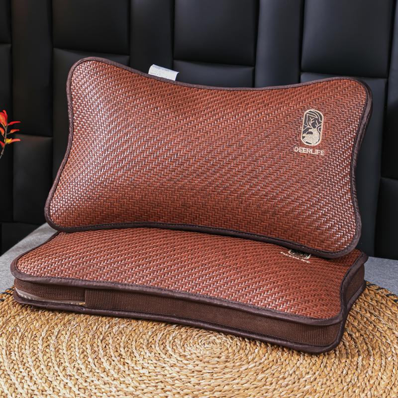 Summer Ice Vine Three Dimensional Breathable PE Vine Pillow Summer Cooling Pillow Set