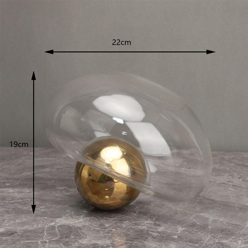 

Modern Abstract Art Glass Vase Simple Hydroponic Vase Living Room Dining Room Home Floral Decoration Aesthetic Ornaments Vases золотистый