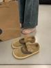 Vintage Fashionable and Comfortable Female Moriatic Literary Single Shoes Thick Bottom Ugly Cute Mary Jane Bean Lady Shoes