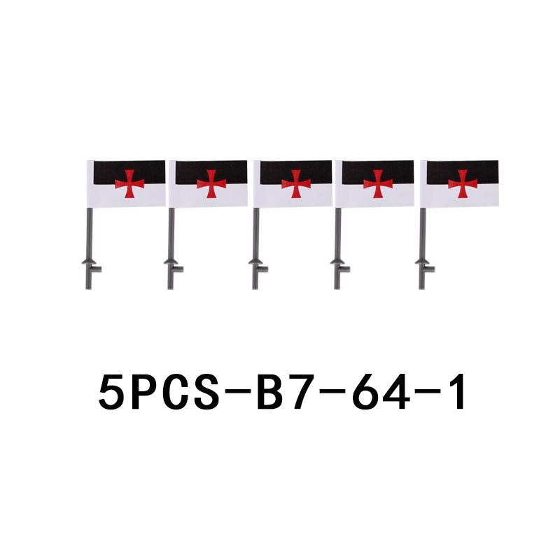 Medieval Castle Knight Figures Weapon Building Blocks Military Army Soldier Flag Shield Cloak Legion Accessories Bricks Toy Gift