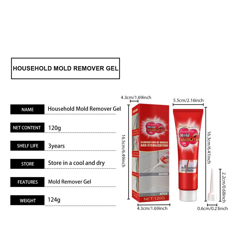 Mold Removal Gel, Wall And Wall Cleaning Agent, Furniture And Tile Mold Removal Gel