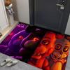 F-Fnaf F-Five-N-Nights-At-F-Freddys Anime Door Mat Anti-slip Absorb Water Long Strip Cushion Bedroon Mat Bedside Mats