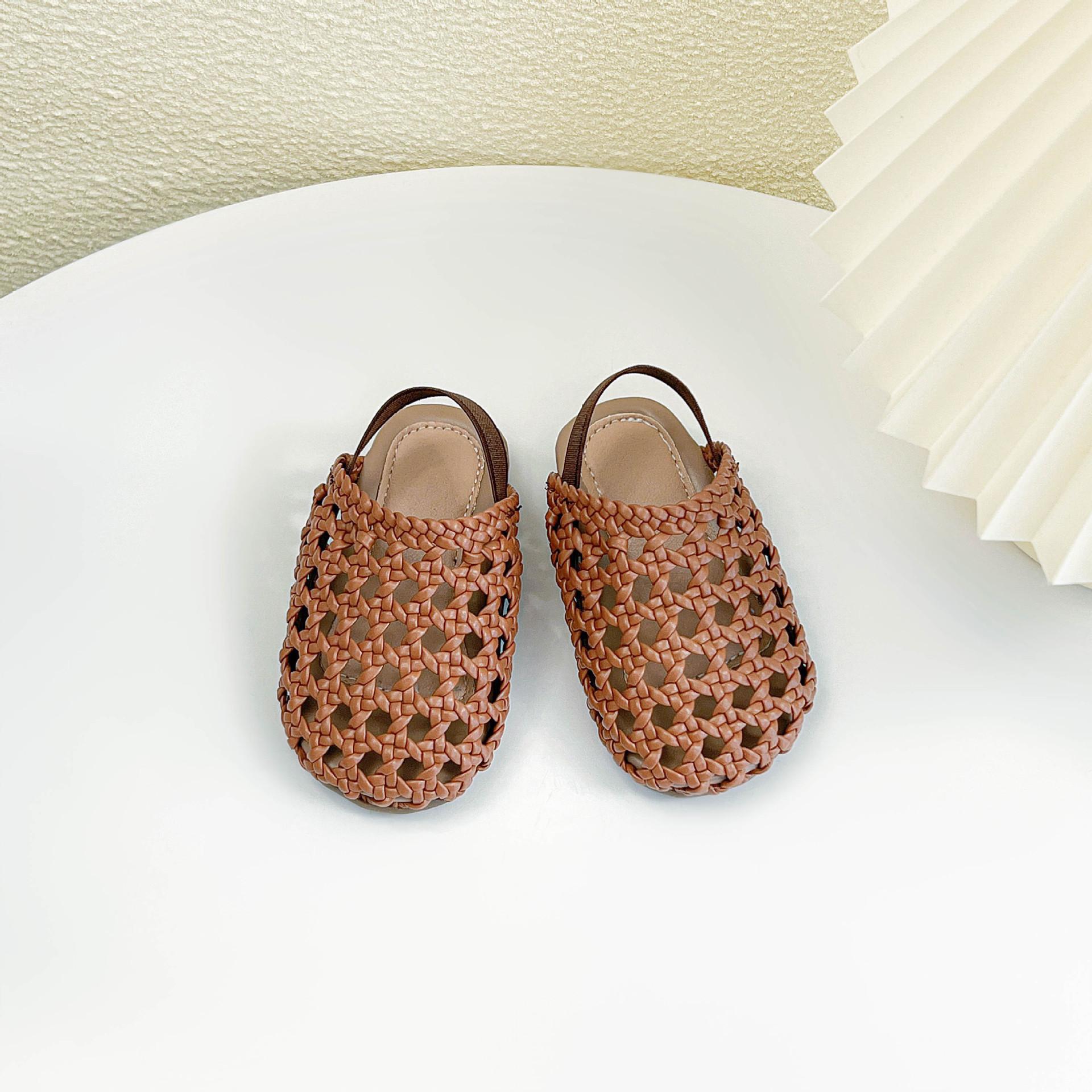 

Children s Toddler Sandals Summer Kids Outdoor Flats Beach Shoes Baby Woven Fashion Causal Footwear Girl Princess Sandals 25