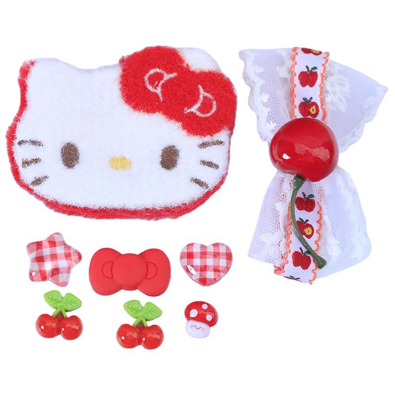 Xiaohongshu-Style Shoe and Hair Accessories: Hole Shoes Decorations, Hair Clips, Ties, Refrigerator Magnets