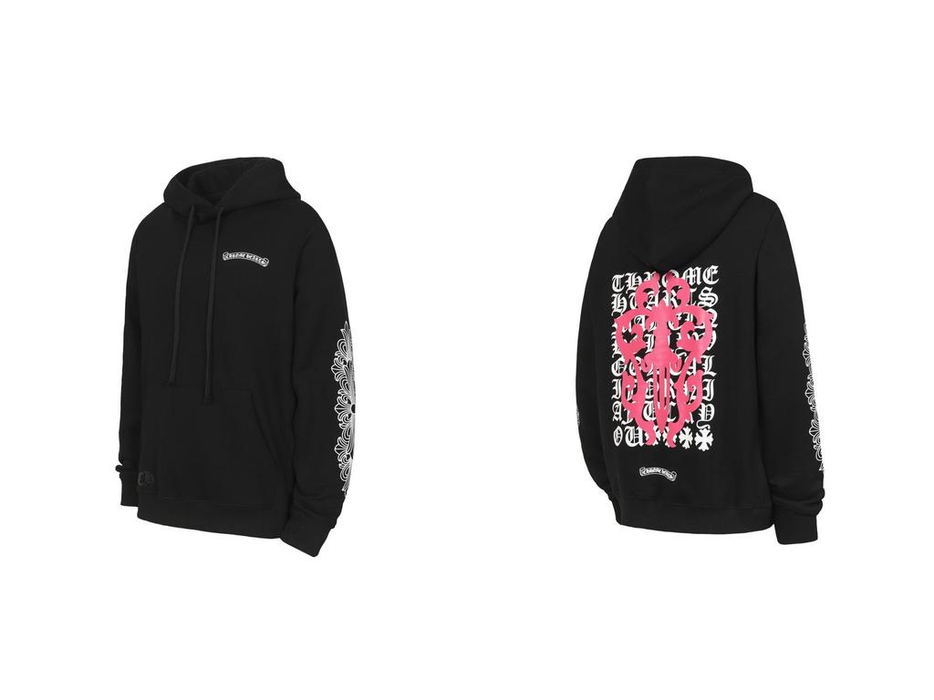 Unisex Autumn/Winter Horseshoe Hoodie with Sanskrit Print - European & American Trend