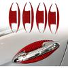 for Honda Accord 9th Gen 2013-2017 Accessories Door Handle Red | Real Carbon Fiber, for Honda Accord 9th Gen 2013 2014 2015 2016 2017, Interior Trim